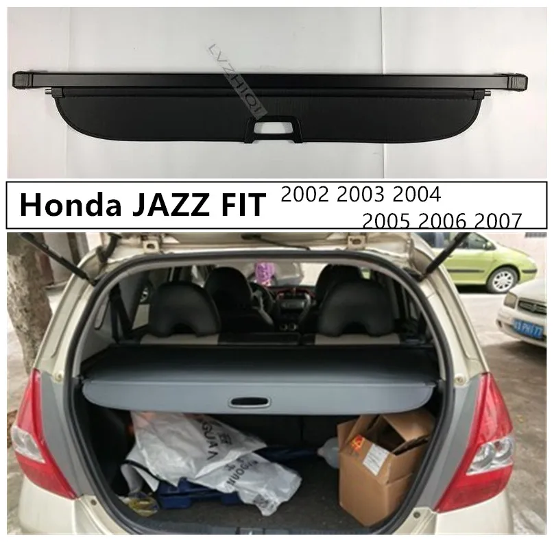 Защитный чехол для багажника Honda JAZZ FIT 2002 2003 2004 2005 2006 2007 Высокое качество авто аксессуары черный бежевый