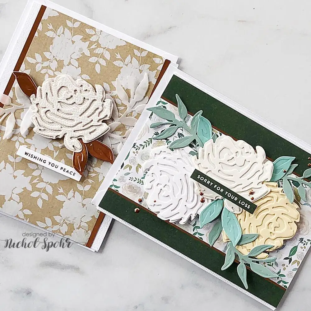 Штамп из углеродистой стали для высечки цветов и оставления травки скрапбукинга