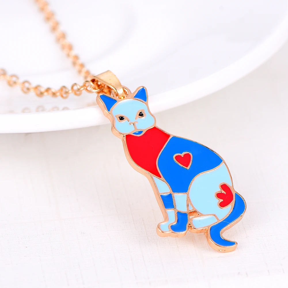 Милое цветное ожерелье с подвеской для собак и кошек женский мужской костюм