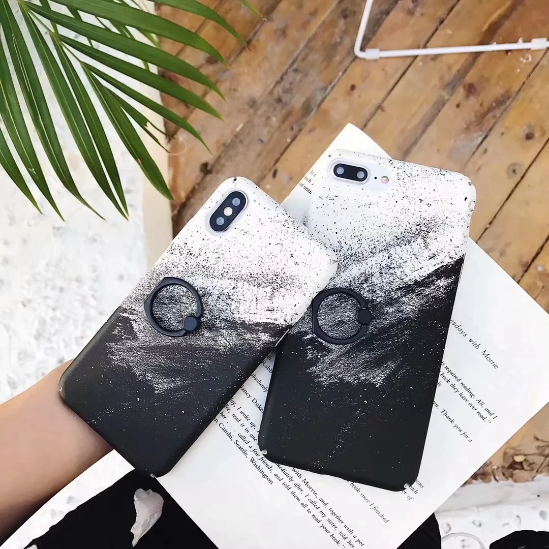 Абстрактный граффити звездное небо Телефон чехол для iPhone 6 S 7 8 Plus X XS MAX XR Скраб