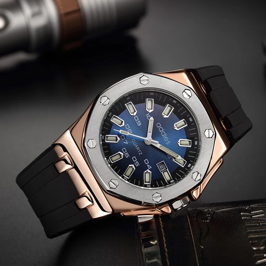 Relojes, часы для мужчин, Aidis, модные спортивные кварцевые часы, мужские часы, Топ бренд, Роскошные, бизнес, водонепроницаемые часы, Relogio Masculino