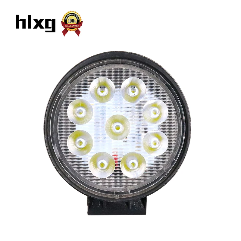Hlxg 1 шт мини адвокатского сословия СИД 27W 1000Lm светодиодные противотуманные фары