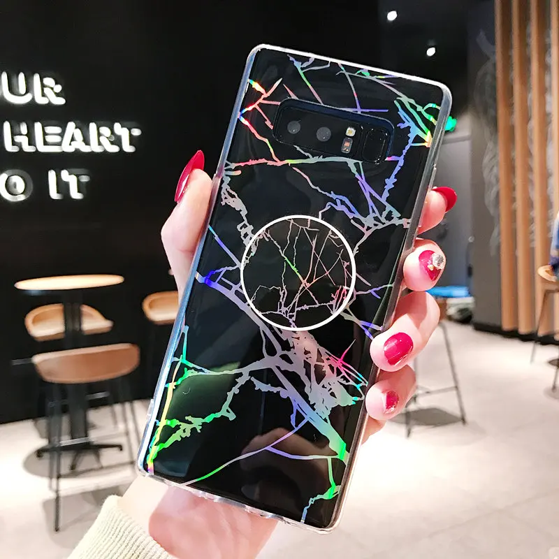 H.X.S для нового samsung мраморного лазерного dazzle цвета серии воздушный чехол с