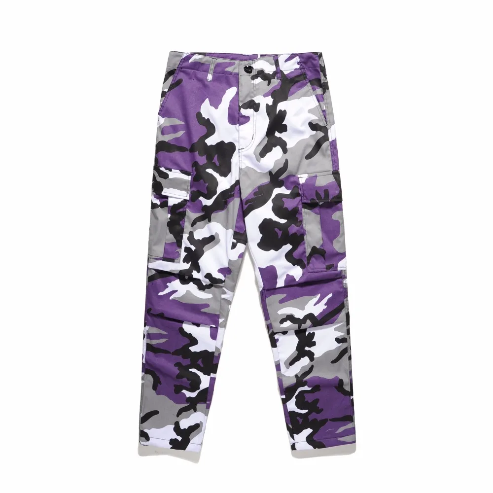 Брюки карго QoolXCWear мужские камуфляжные модные мешковатые штаны в стиле хип хоп