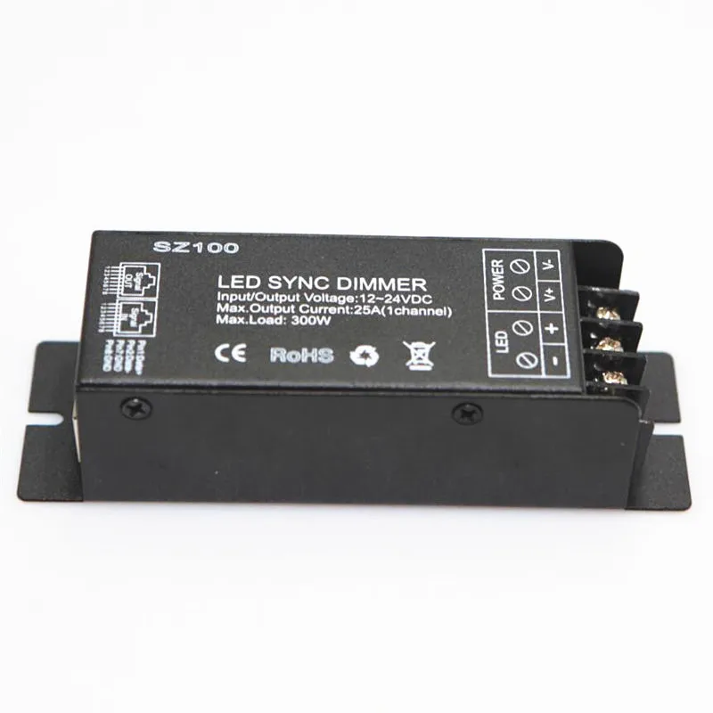 300 Вт RF LED сенсорный диммер 25A синхронизация SZ100 для перемешивания света DC12V 24V