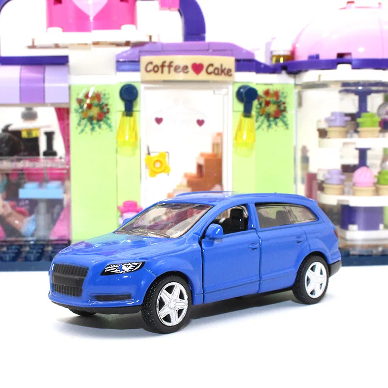 TC 1: 64 Audi Q7 Литой Сплав модель автомобиля детские игрушки коллекция украшения