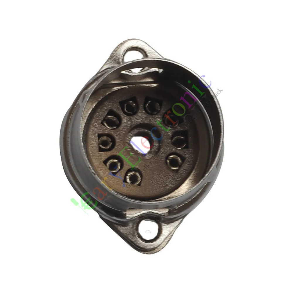 Оптовая и розничная продажа 4 шт. 9pin бакелитовая фотообложка для 12AX7 6P1 6N3 аудио