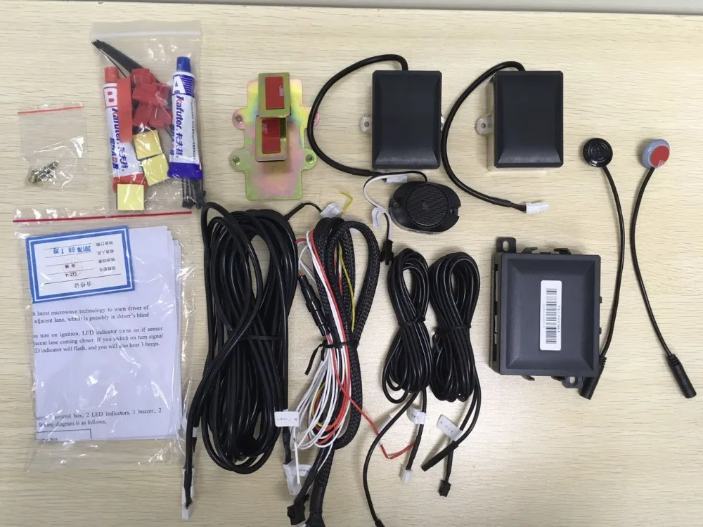 Универсальная Простая установка 24 Гц микроволновый датчик слепой точки помощи