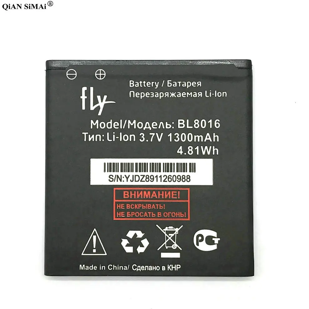 Новинка 2019 BL8016 8016 мАч замена аккумулятора для Fly BL + номер