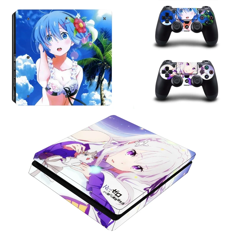 Жизнь в другом мире от нулевой кожи наклейка для Playstation 4 Slim PS4 консоль наклейки s и