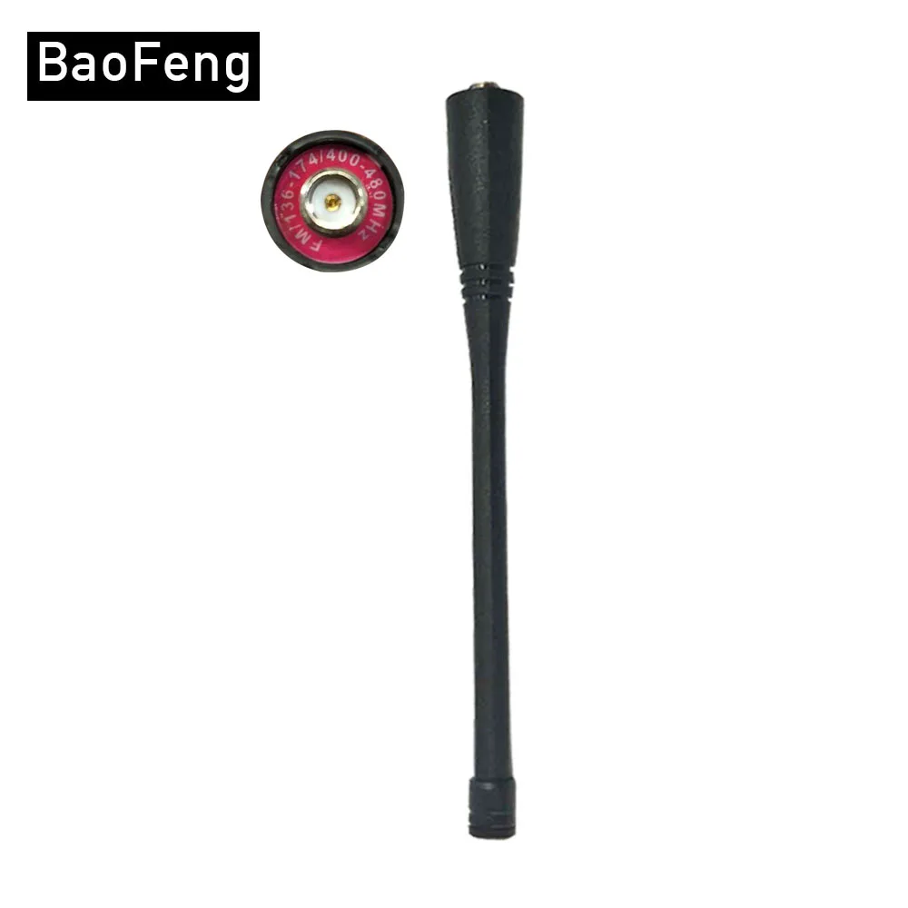 Оригинальный BAOFENG UVB5 UVB6 двухдиапазонный 136 174 МГц/400 480 МГц антенна SMA F для UV B5 B6