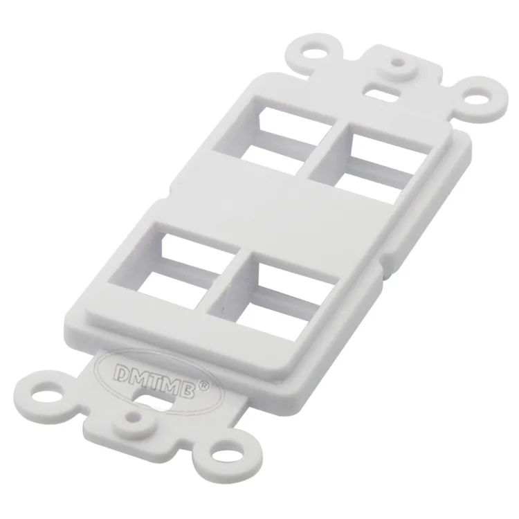 Внутренняя стеновая панель с 4 портами keystone|wall plate|keystone wall platekeystone plate |