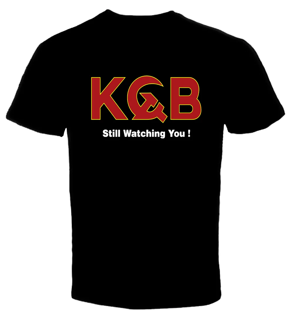 

KGB Still Watching You 6 Men T Shirt oversized t shirt