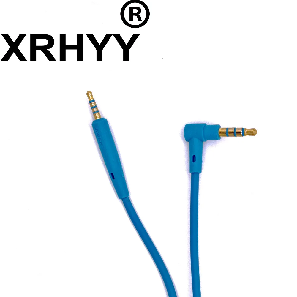 XRHYY синий сменный кабель шнур со встроенным микрофоном пульт дистанционного