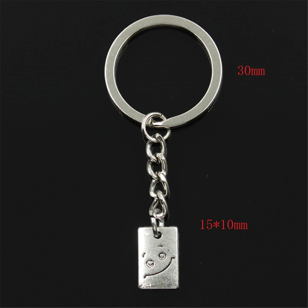 Новый модный мужской высококачественный автомобильный брелок DIY металлический