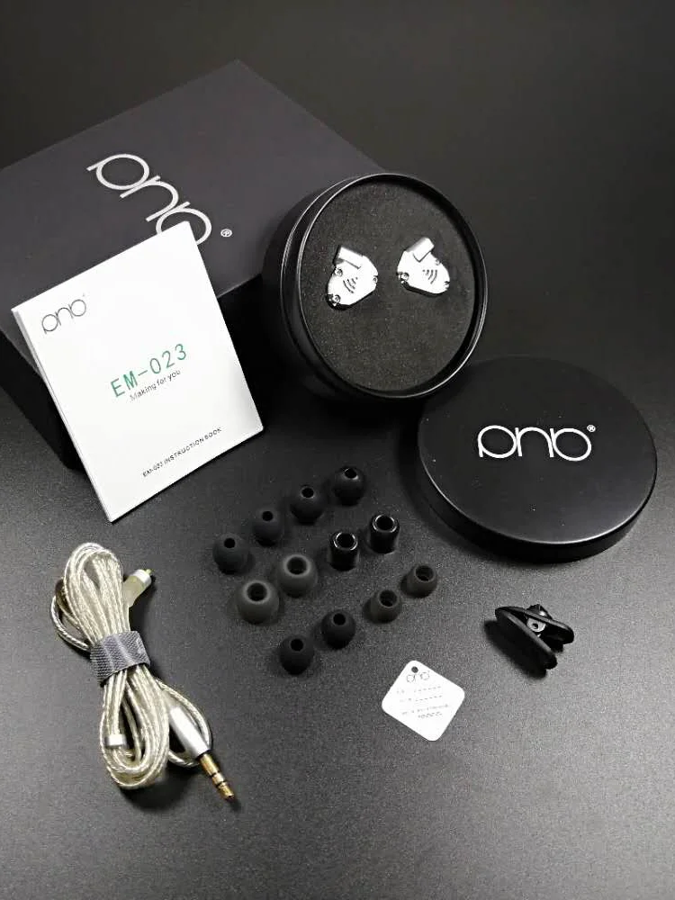 Новый PHB EM-023 hifi-вкладыши Earbud 2 балансных арматурных + динамических Hybird монитор