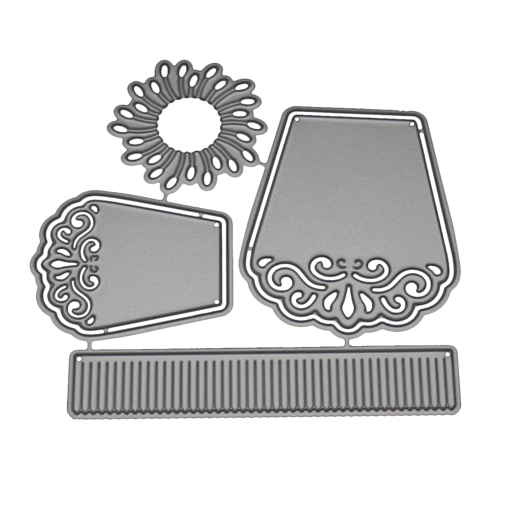 Новый резной лепесток цветка трафаретом формы DIY углерода Сталь тиснения резки