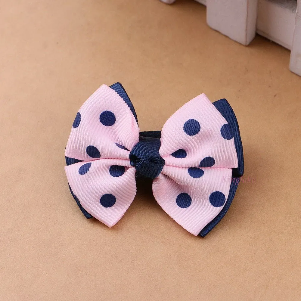 2-5 шт./компл. детская лента повязка для волос с бантом горячая Распродажа