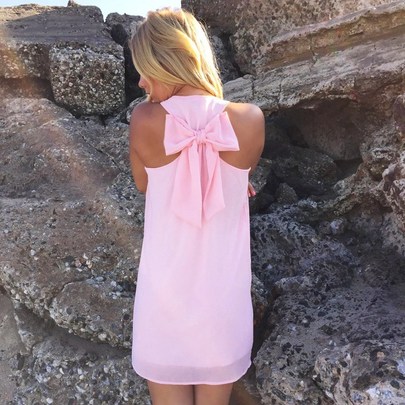 Summer dress 2021 summer style women casual chiffon sundress plus size clothing beach | Женская одежда