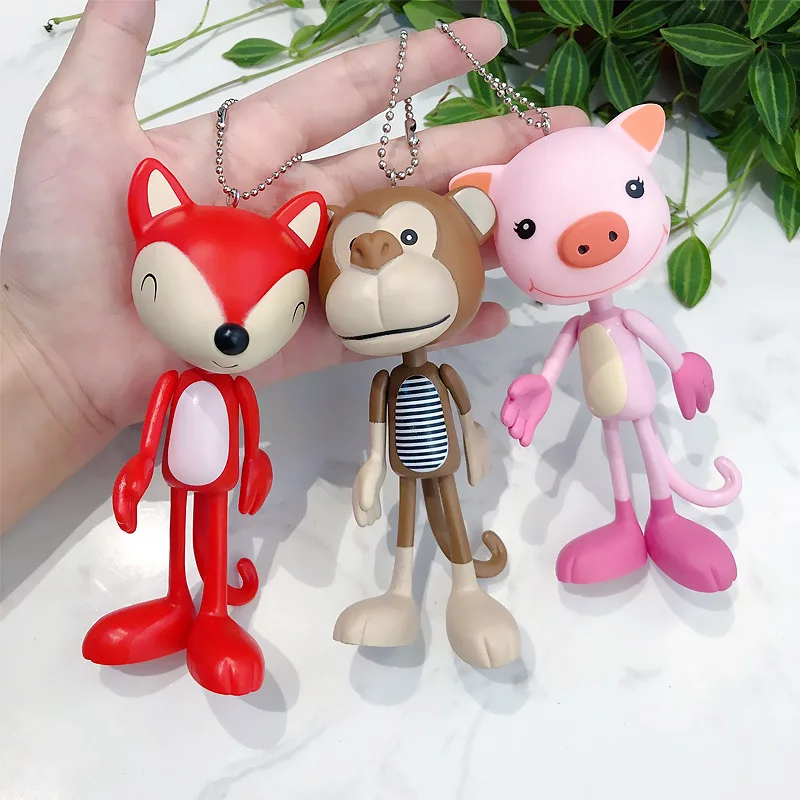 Новые горячие плюшевые игрушки Маленькая подвеска милый мультфильм забавная