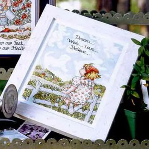 Набор для вышивки крестиком Fishxx T485 491 девочек и друзей пар|Упаковка| |