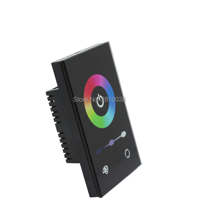 2 шт./партия 3 канала RGB led контроллер ЕС/США led rgb контроллер Полноцветный DC 12-24 В Сенсорная панель rgb контроллер лампы