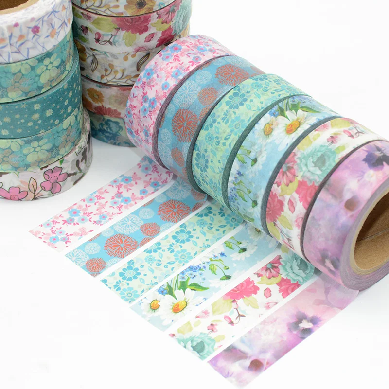 Васи клейкие ленты рождественские наклейки Navidad маскировки Cinta Papelaria Kawai цветок фитас васитап Adesivo Kawaii DIY украшения