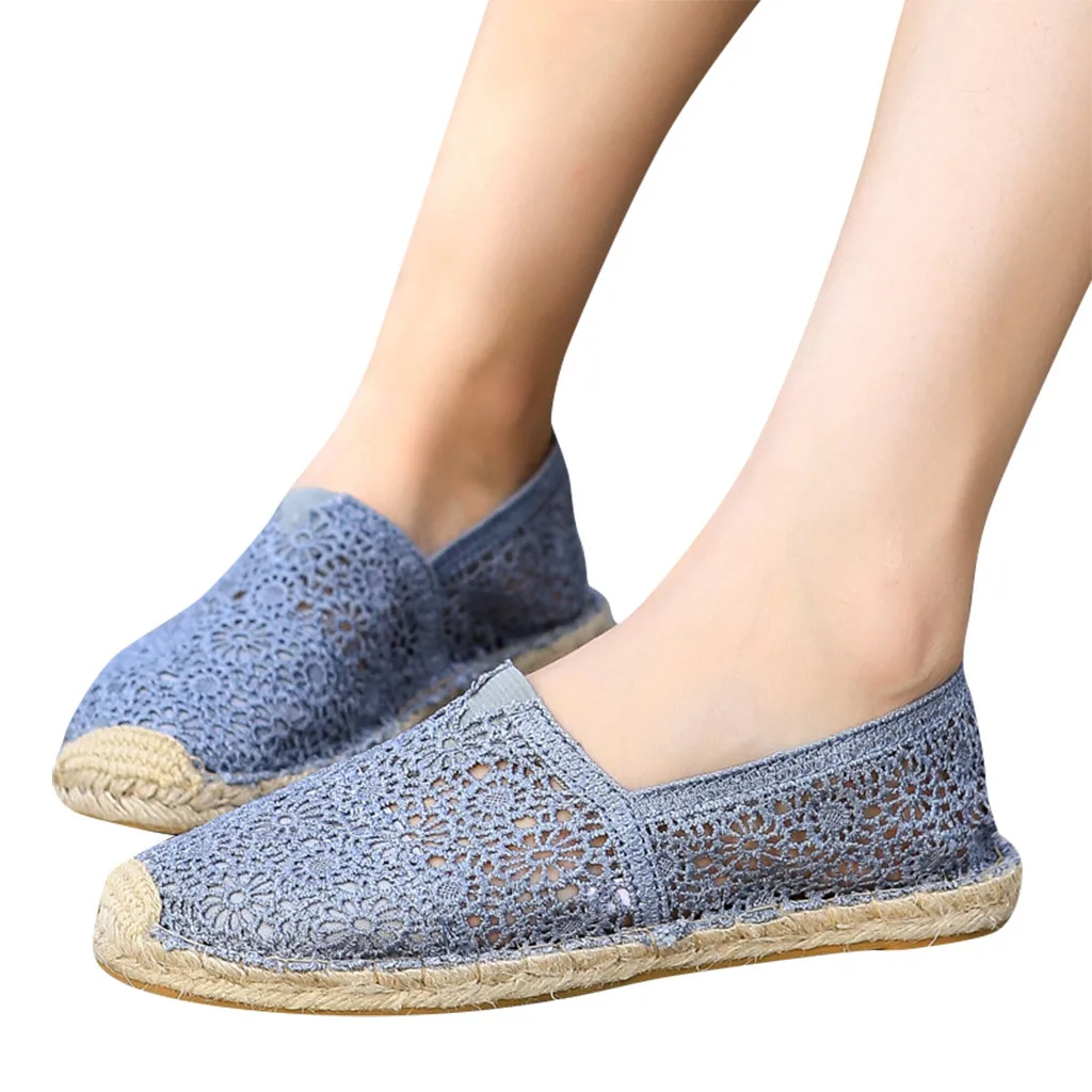 Лоферы на плоской подошве с перфорацией женская обувь без застежки Летние