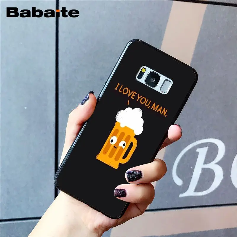 A5 Babaite World пиво алкоголь Лето пузырьковый чехол для телефона samsung Galaxy S9 plus S7 edge S10 Plus S10E S10lite S8 plus S5 M10 20 - Цвет: A5