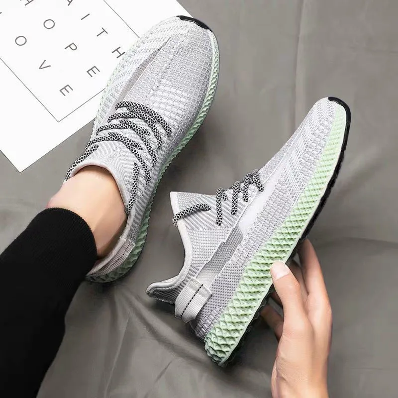 Мужская обувь; Beathable Air Mesh; мужская повседневная обувь; мужские носки без застежки; мужские теннисные кроссовки; Masculino Adulto