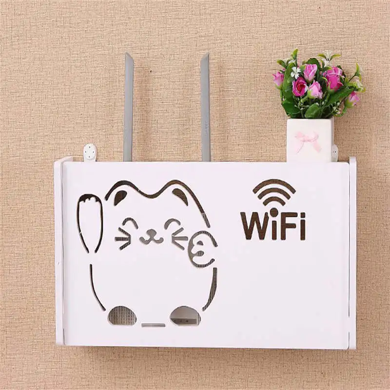 Беспроводная настенная подвесная полка с Wi Fi|Коробки и ящики для хранения| |