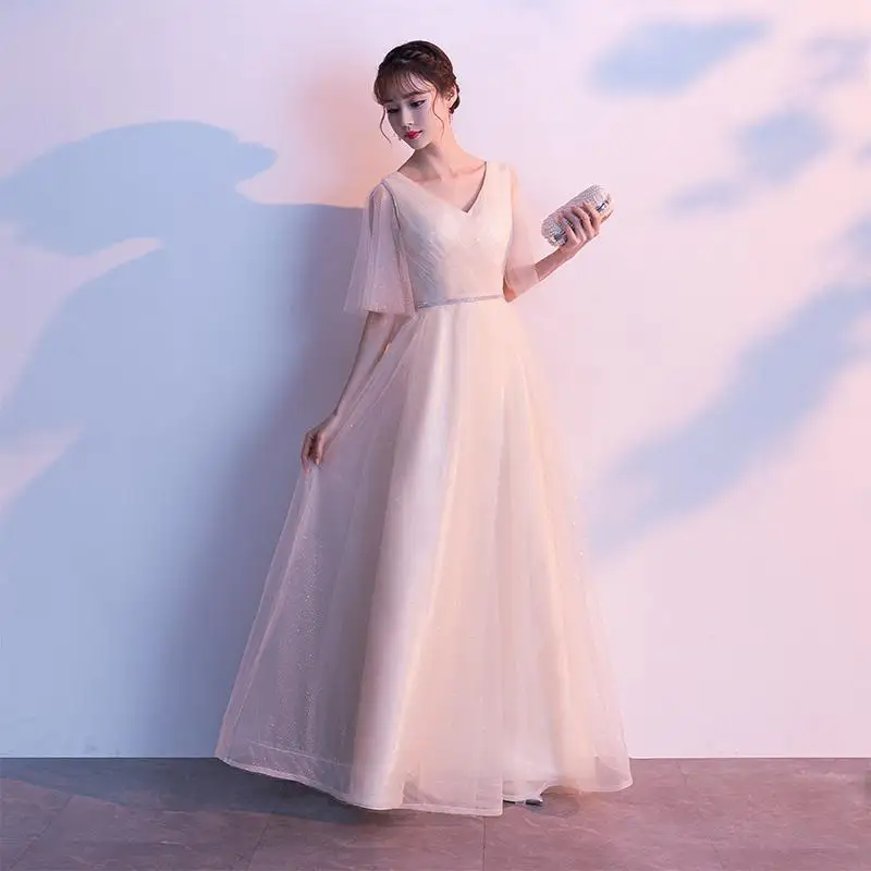 Женское вечернее платье на шнуровке с V образным вырезом|Вечерние платья| |