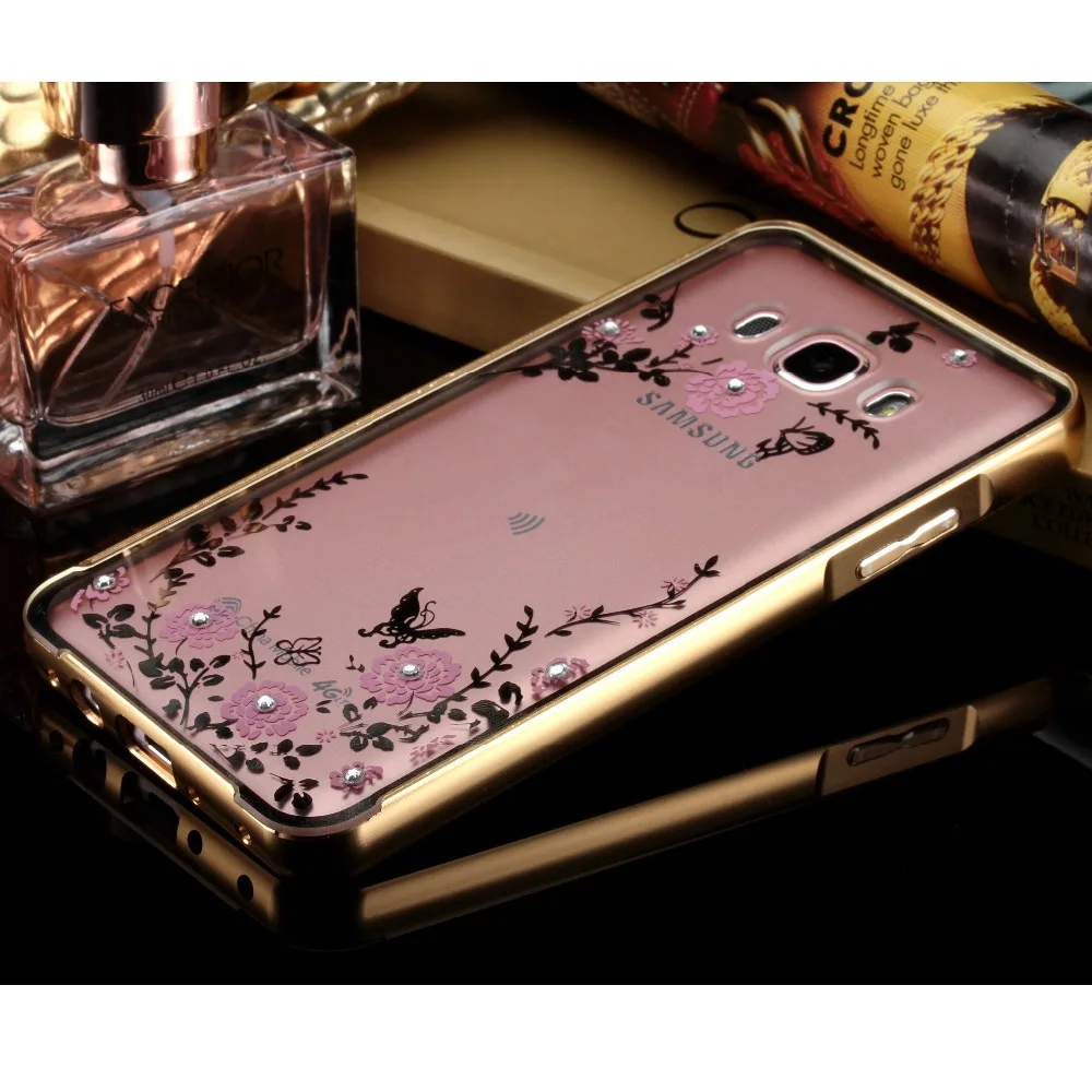 Секретный Сад Розовые Цветы Телефон Случае Гальванических Рамки Пластиковые