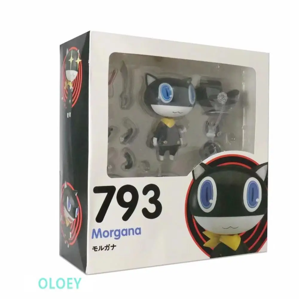 Версия Q Nendoroid Persona 5 Morgana Черный Кот ПВХ фигурка Коллекционная модель игрушечная