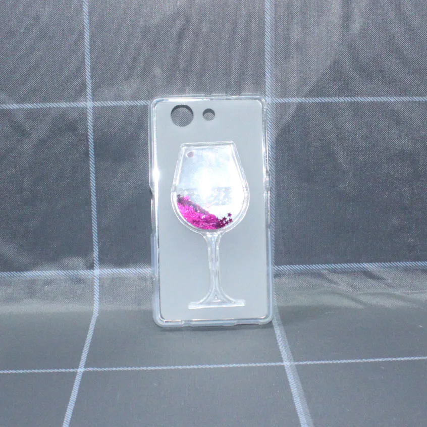 Чехол для телефона Sony Xperia Z 3 Compact Z3 mini 3D Cup с динамическим жидким сияющим песком и