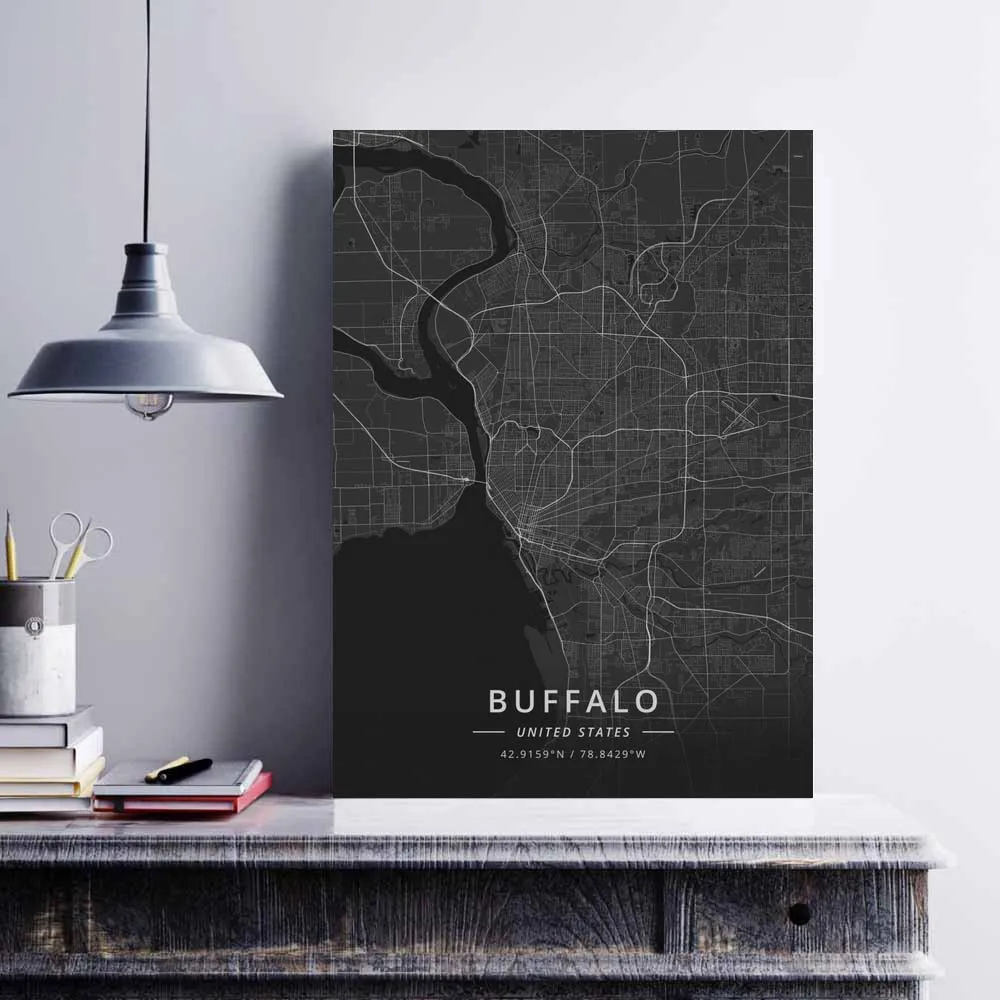 Постер из США: буйвол бункерхил Берлингтон капер Шарлотт Цинциннати Кливленд