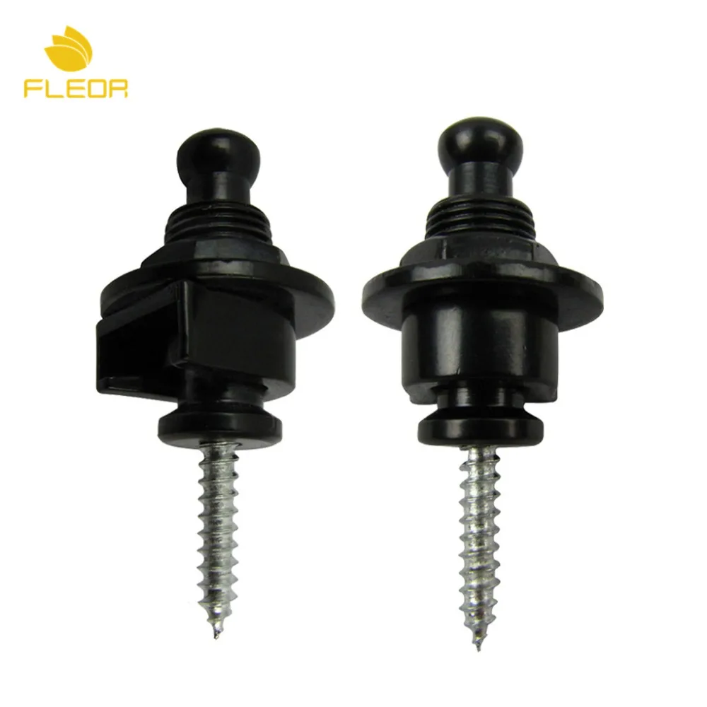 FLEOR 2 шт. скользящий гитарный ремешок замки Кнопка стреплок для гитары бас | Спорт