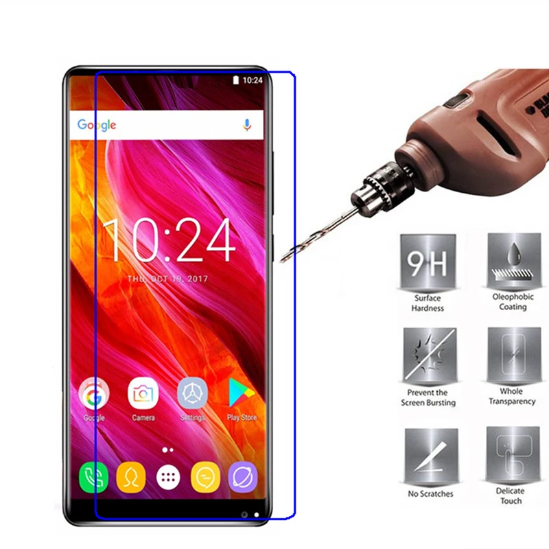 2 шт. для Oukitel Mix 5 99 защита экрана из закаленного стекла Защита от царапин