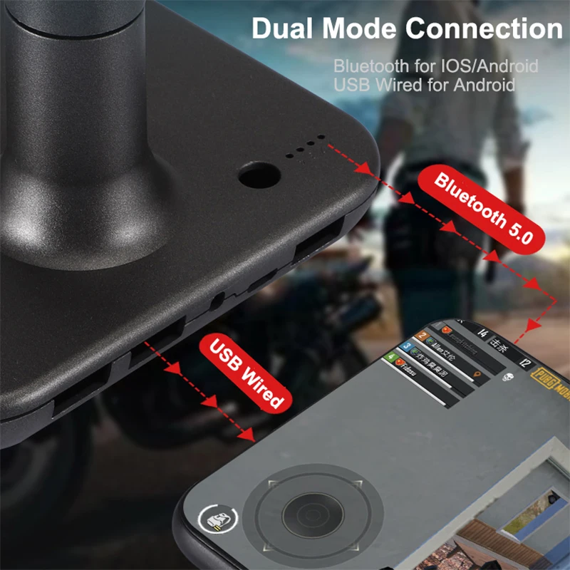 Мобильный контроллер PUBG геймпад игровая клавиатура мышь конвертер для Android ios