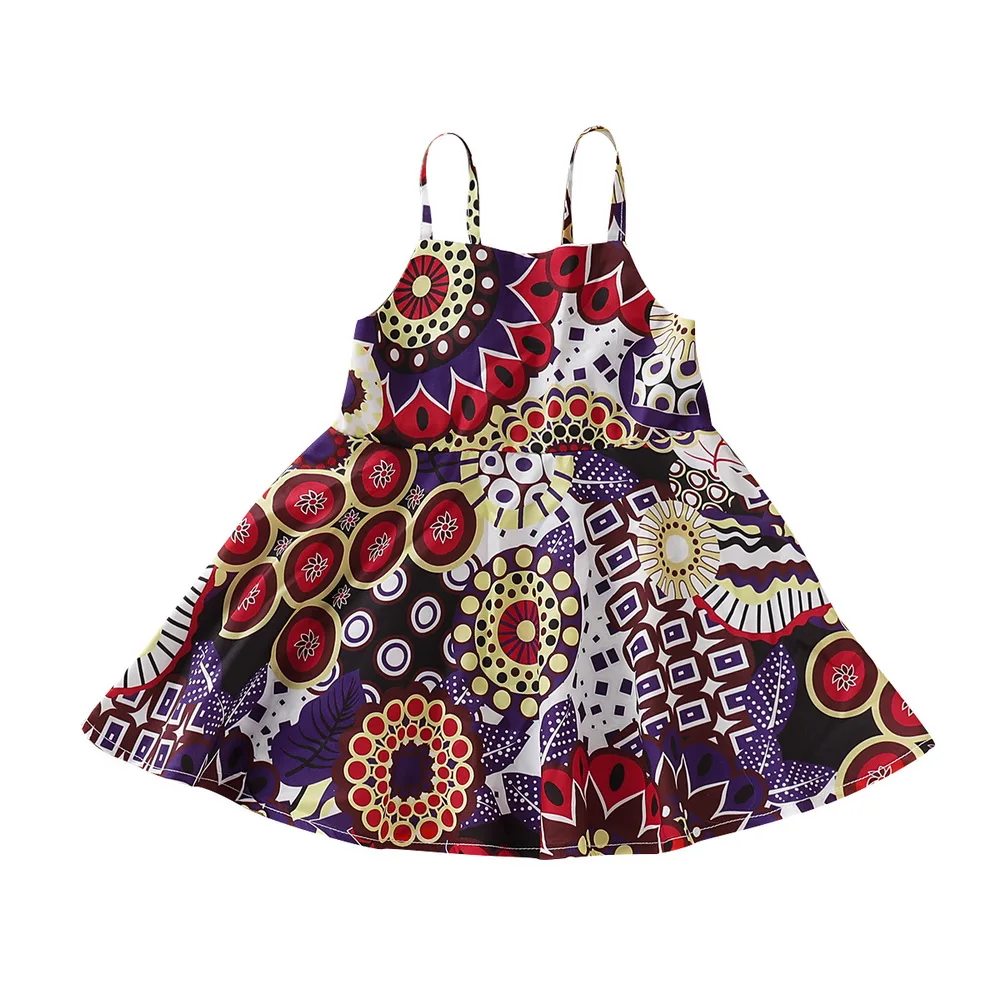 Платье для маленьких девочек Летнее Детское платье пляжные платья принцессы без