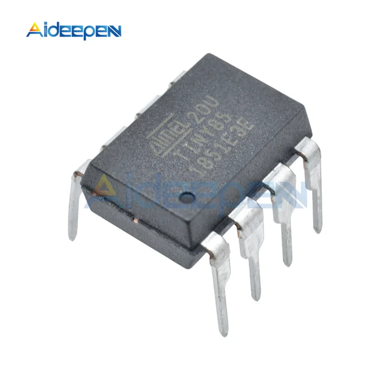 ATTINY85-20PU ATTINY85-20SU ATTINY85 8 бит DIP-8 IC AVR MCU ATTINY 20 МГц 8 Pin 8SOIC микроконтроллер микросхема новое и оригинальное