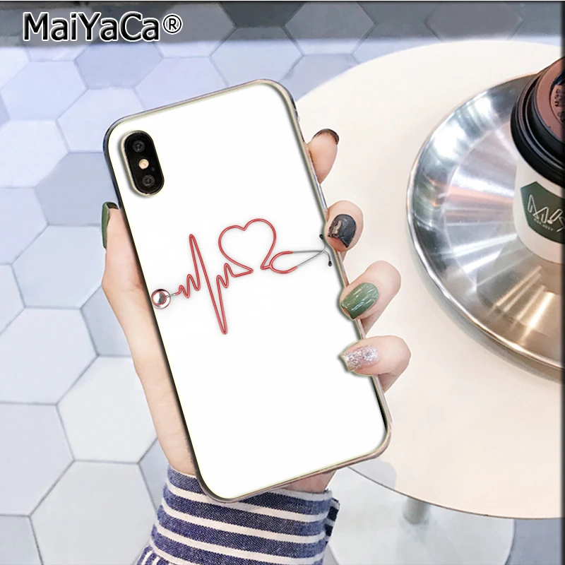 A14 MaiYaCa мультфильм медицина медсестры доктор стоматолога персонализированный Телефон чехол для iPhone 5 5S SE 6 6S Plus 7 8 XR X XS MAX Shell - Цвет: A14