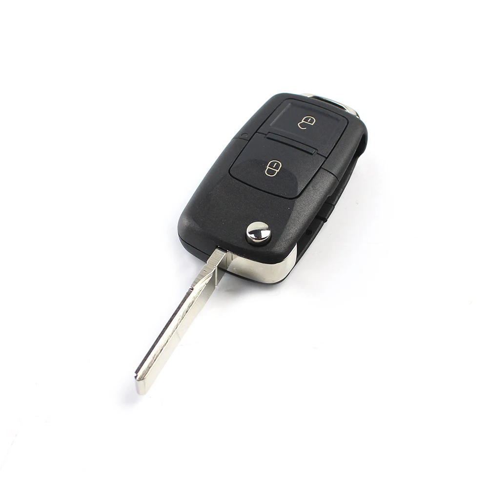 For Volkswagen GOLF Beetle Rabbit Passat Flip Folding Key Fob Shell 2 Button Remote Case Blade New | Автомобили и мотоциклы