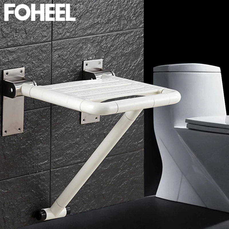 Стул для душа FOHEEL складное настенное сиденье настенный душ ванной спа кресло