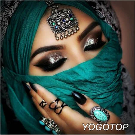 YOGOTOP DIY Алмазная вышивка крестиком домашний декор в масках красивые глаза Алмазная мозаика квадратная Алмазная вышивка ZB900