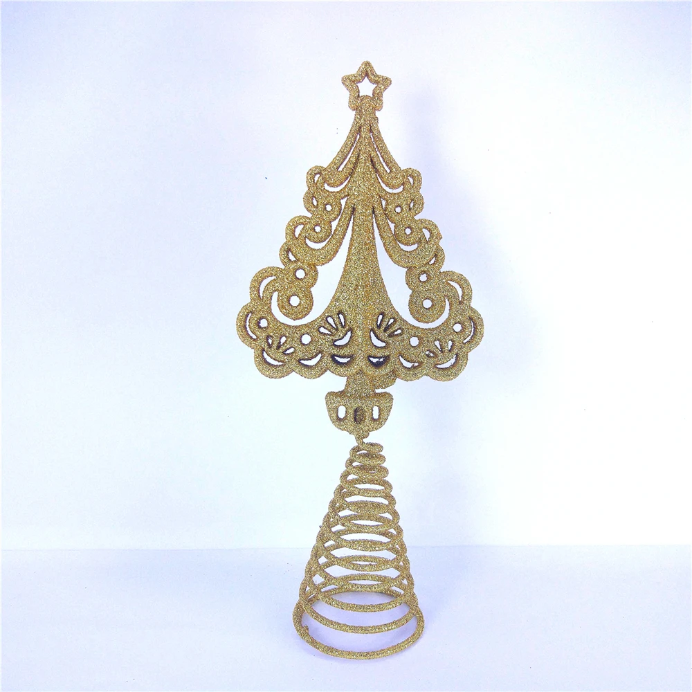Топпер для рождественской елки новинка 5 дюймов украшение модная полая подвеска
