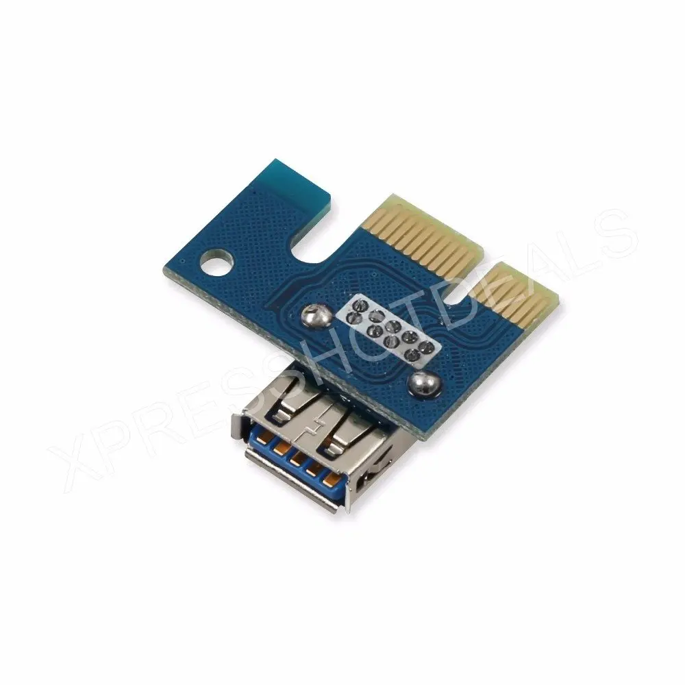 PCI E Express USB 3 0 6 шт. оптовая продажа 1 16x удлинитель адаптер для переходных карт SATA 15pin