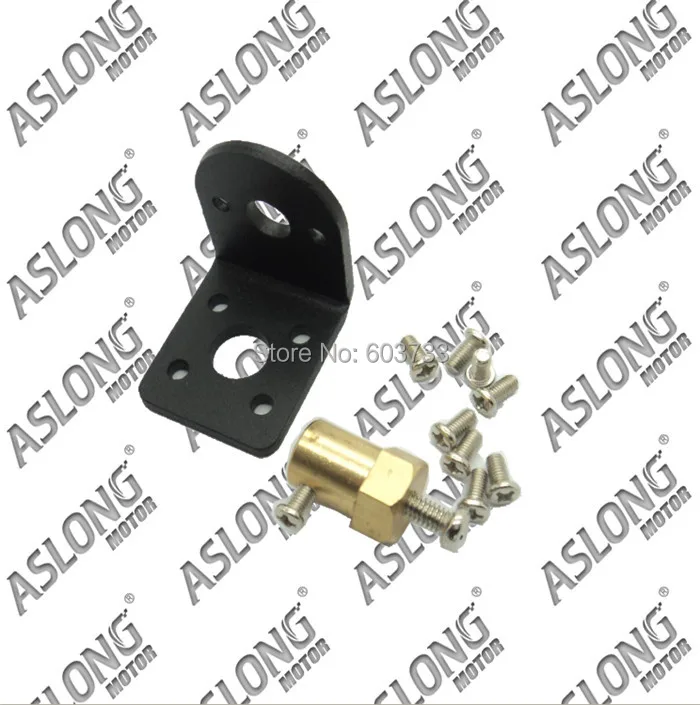 

5pcs/lot cheap Aslong suit for 25mm motor ,aluminum fixed mount & copper coupler free shipping
