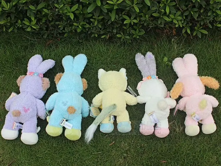 Новогодняя медведи Duffy и shelliemay Stella Lou кролика Gelatoni ушками; повязка для костюма Косплэй плюшевые игрушки для взрослых для детей; подарок для детей