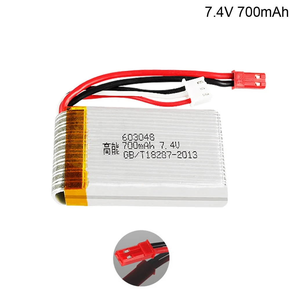 Lipo батарея для MJXRC X600 F46 JXD391 модель самолета 2s 603048 JST 7 4 В игрушки аксессуары|Детали